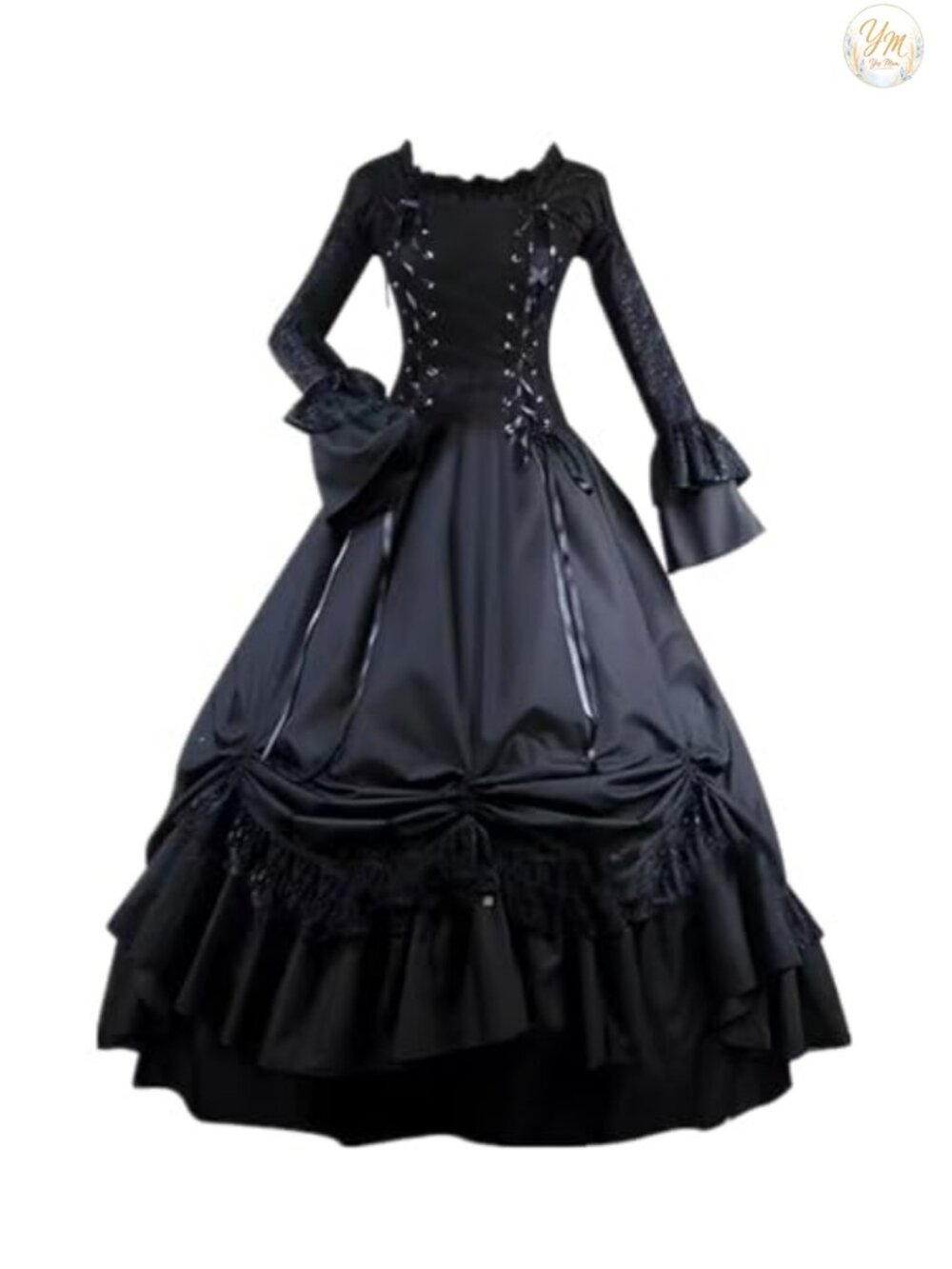 Womens Gothic Victorian Dress Halloween Cosplay Costume